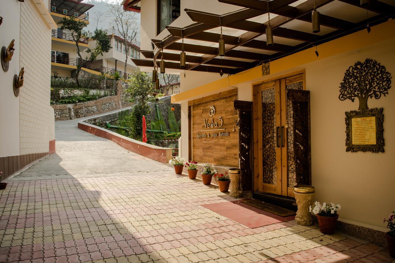 Hotel Veda5 Ayurveda & Yoga Retreat à Rishīkesh Extérieur photo
